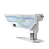 Supporto per scheda grafica ASUS ROG Herculx Universal bianco – 0,5 m di lunghezza, supporta 1 GPU, illuminazione multicolore