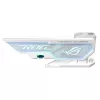 Supporto per scheda grafica ASUS ROG Herculx Universal bianco – 0,5 m di lunghezza, supporta 1 GPU, illuminazione multicolore