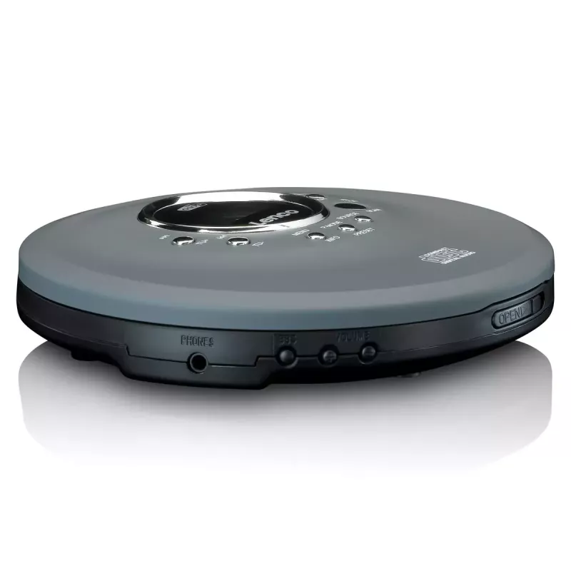Lettore CD personale Lenco CD-400GY antracite supporto MP3 antishock 40s