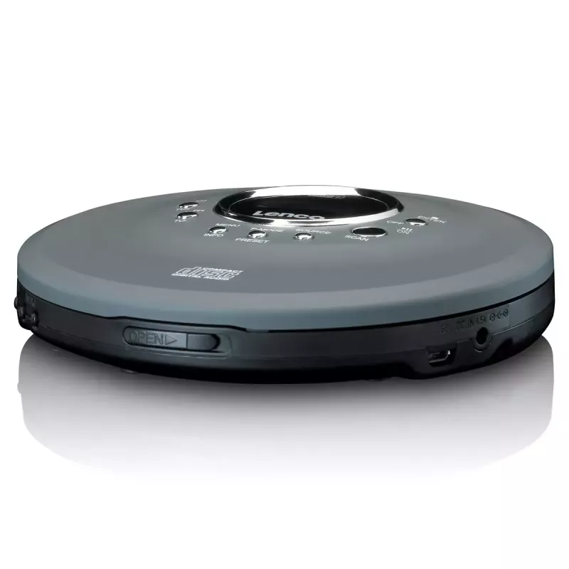 Lettore CD personale Lenco CD-400GY antracite supporto MP3 antishock 40s