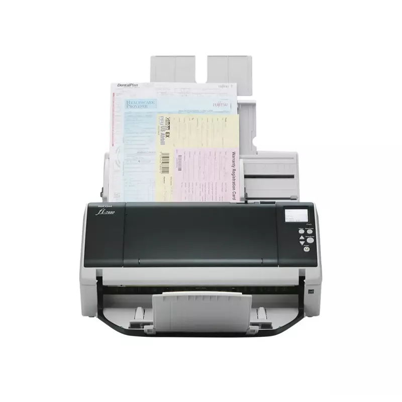 Ricoh fi-7480 scanner ADF 600 x 600 DPI A3 grigio, bianco