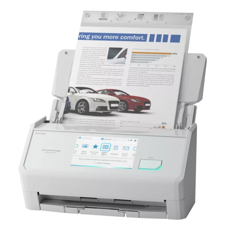 Ricoh ScanSnap IX2500 scanner ADF 600 x 600 DPI A4 bianco