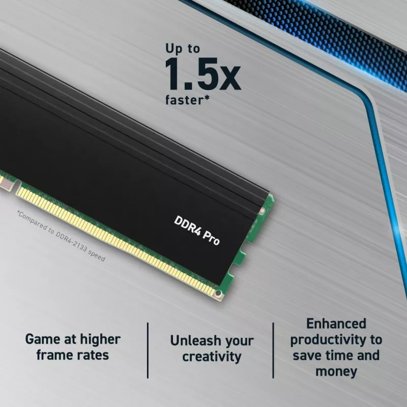 Crucial Pro 32GB DDR4-3200 CL22 UDIMM memoria desktop (CP32G4DFRA32A)
