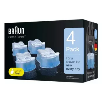 Cartuccia di pulizia Braun CCR4 blu 4 pezzi