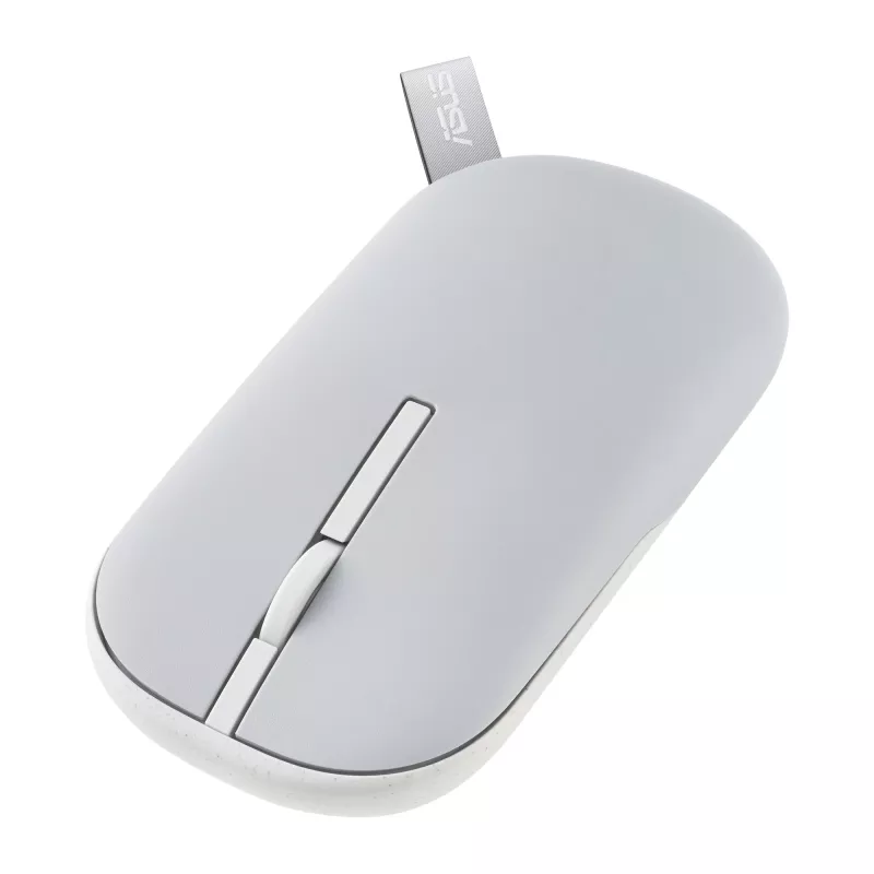 Mouse ASUS Marshmallow MD100 ufficio ambidestro RF Wireless + Bluetooth ottico 1600 DPI