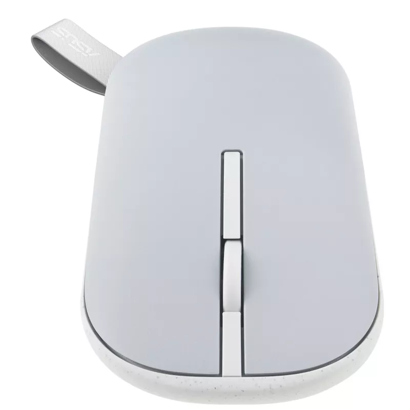 Mouse ASUS Marshmallow MD100 ufficio ambidestro RF Wireless + Bluetooth ottico 1600 DPI