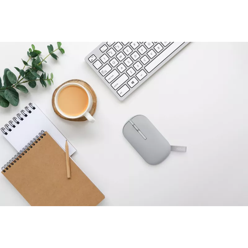 Mouse ASUS Marshmallow MD100 ufficio ambidestro RF Wireless + Bluetooth ottico 1600 DPI
