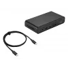 Dock USB-C ASUS Triple Display Duo DC301 con cavo nero