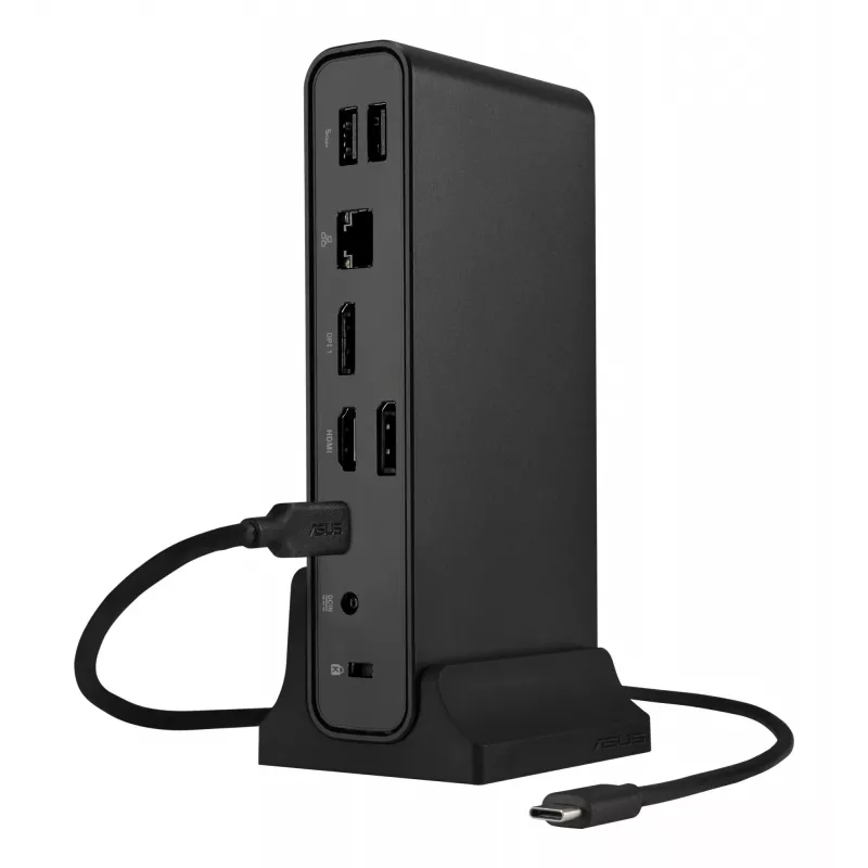 Dock USB-C ASUS Triple Display Duo DC301 con cavo nero