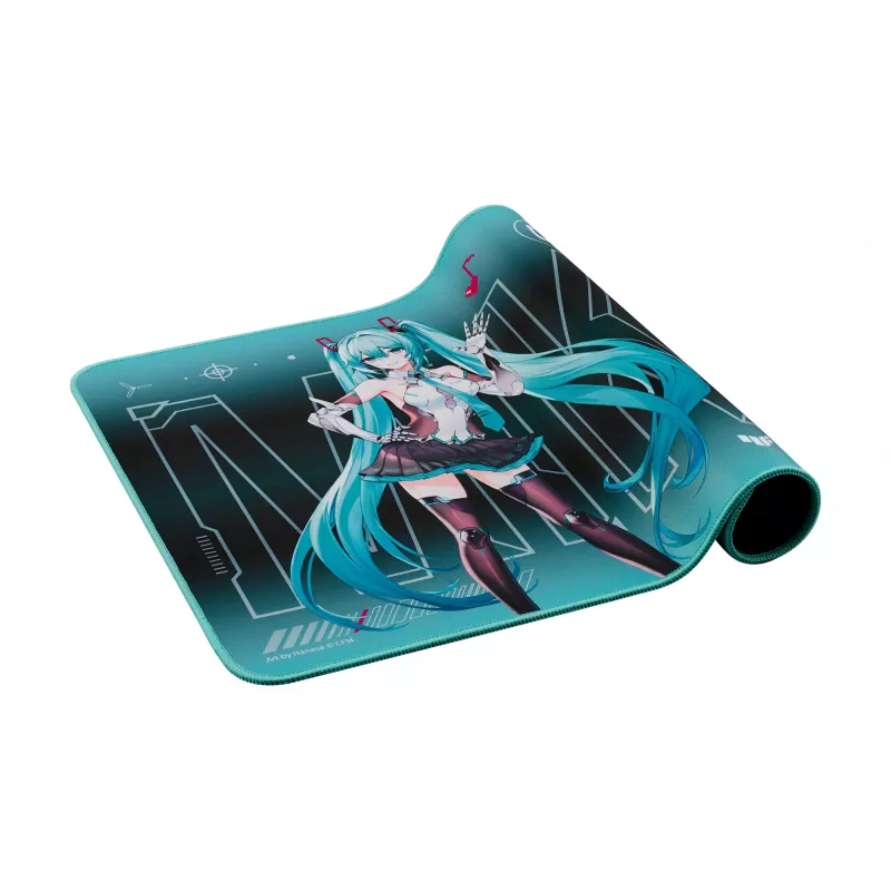 Tappetino per mouse ASUS TUF Gaming P1 Hatsune Miku Edition turchese