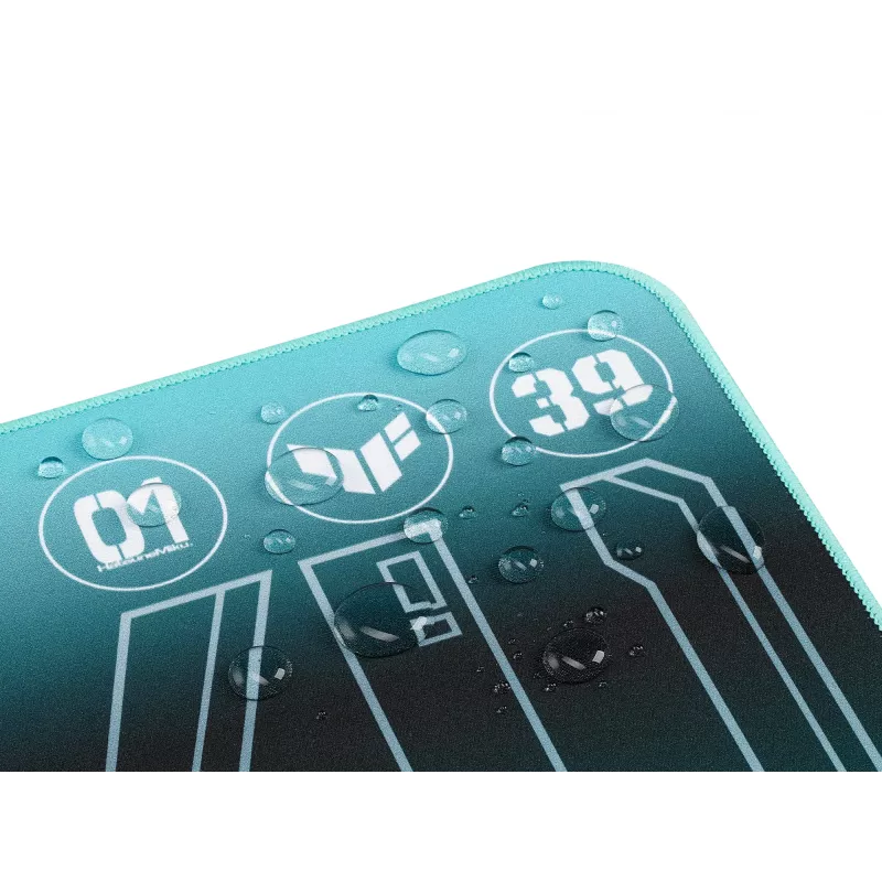 Tappetino per mouse ASUS TUF Gaming P1 Hatsune Miku Edition turchese