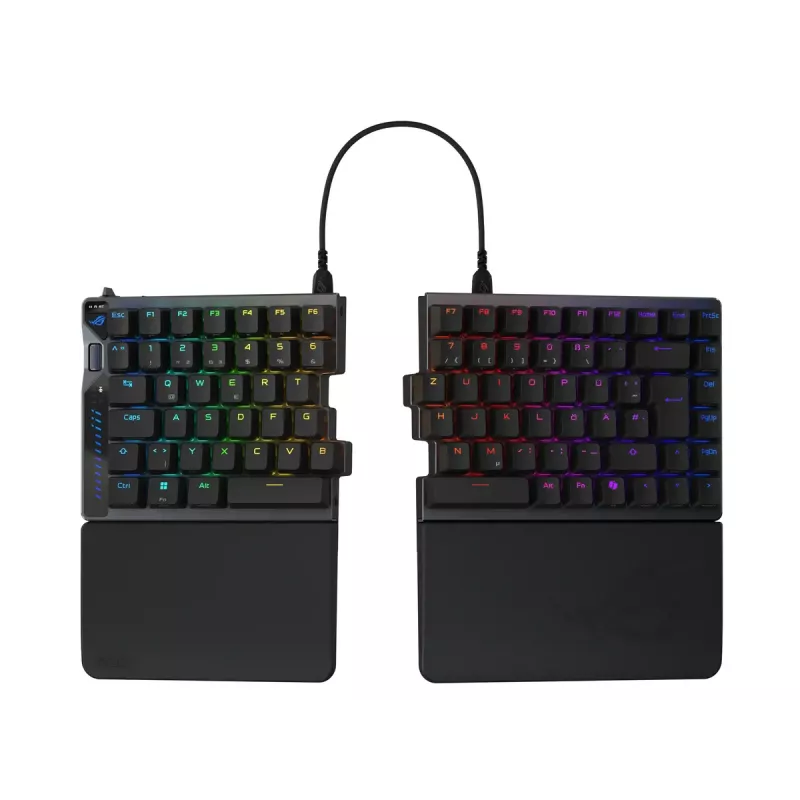 Tastiera ASUS ROG Falcata gaming USB + RF Wireless + Bluetooth QWERTZ tedesco nera