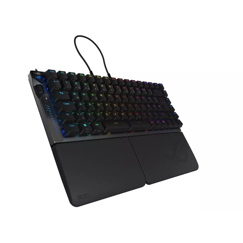 Tastiera ASUS ROG Falcata gaming USB + RF Wireless + Bluetooth QWERTZ tedesco nera