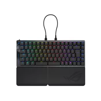 Tastiera ASUS ROG Falcata gaming USB + RF Wireless + Bluetooth QWERTZ tedesco nera