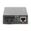 DIGITUS DN-82120-1 convertitore di supporti Gigabit, multimodale, da 10/100/1000Base-T a 1000Base-SX, RJ45 / SC, 850 nm, fino a 0,5 km
