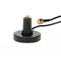 DIGITUS Base per antenna Wireless LAN, base magnetica, connettore RP-SMA, cavo low-loss 1,5 m