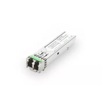 DIGITUS Modulo SFP 1,25 Gbit/s, fino a 80 km Singlemode, connettore LC Duplex 1000Base-LX, 1550 nm