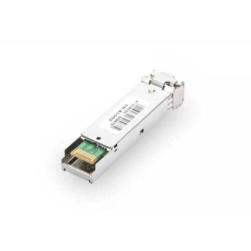 DIGITUS Modulo SFP 1,25 Gbit/s, fino a 80 km Singlemode, connettore LC Duplex 1000Base-LX, 1550 nm