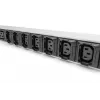 DIGITUS IT BASIC PDU. 3PH. 16A. 24 x C13. 3 x C19 Verticale. Cavo 3m. Connettore IEC309 3Ph-16A
