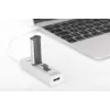 DIGITUS HUB USB 2.0 Type-C con lettore di schede 3x USB 2.0. 1x SD, 1x MicroSD case in alluminio