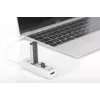DIGITUS HUB USB 2.0 Type-C con lettore di schede 3x USB 2.0. 1x SD, 1x MicroSD case in alluminio