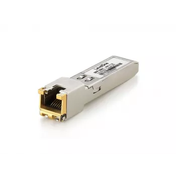 LevelOne Ricetrasmettitore SFP 1,25 Gbps rame, 100 m, RJ45, rame, 1250 Mbit/s, SFP, 100 m, IEEE 802.3, IEEE 802.3ab, 3,3 V