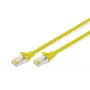 DIGITUS Cavo patch - CAT6a - S/FTP - senza linguetta - Cu - 5 m - giallo