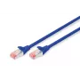 Cavo patch DIGITUS - CAT6 - S/FTP - senza linguette - Cu - 5 m - blu