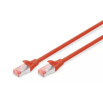 Cavo patch DIGITUS - CAT6 - S/FTP - Snagless - Cu - 5 m - rosso
