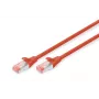 Cavo patch DIGITUS - CAT6 - S/FTP - Snagless - Cu - 5 m - rosso