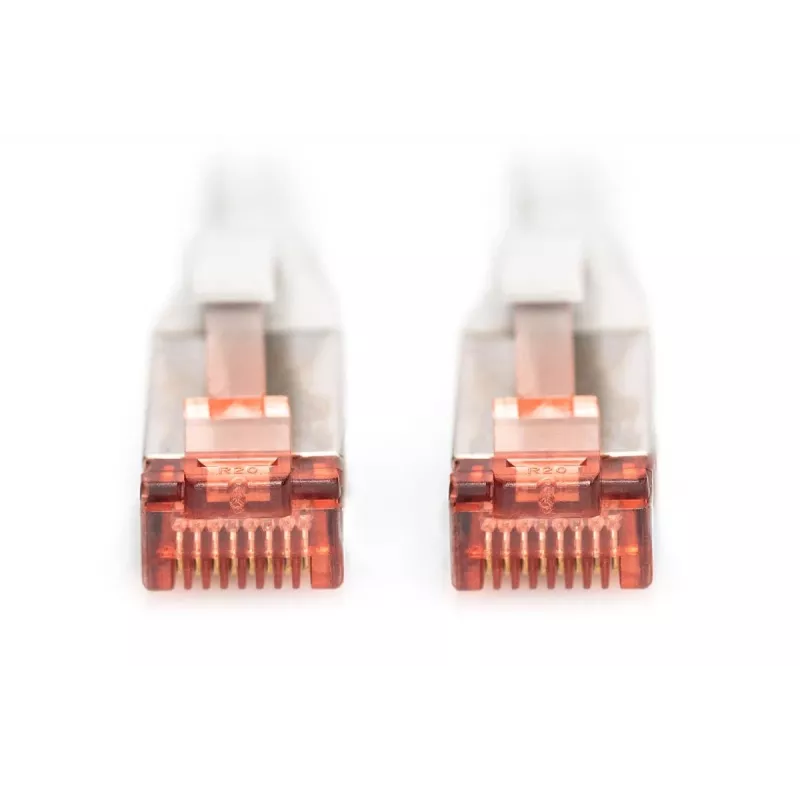 Cavo patch DIGITUS - CAT6 - S/FTP - Snagless - Cu - 7 m - grigio