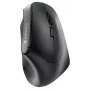 CHERRY MW 4500 mouse wireless a 45 gradi, nero, USB, per destrimani, design verticale, ottico, RF Wireless, 1200 DPI, nero