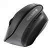 CHERRY MW 4500 mouse wireless a 45 gradi, nero, USB, per destrimani, design verticale, ottico, RF Wireless, 1200 DPI, nero