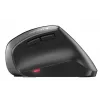 CHERRY MW 4500 mouse wireless a 45 gradi, nero, USB, per destrimani, design verticale, ottico, RF Wireless, 1200 DPI, nero
