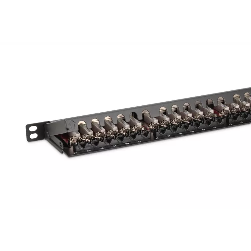 DIGITUS Patch panel CAT6a schermato 24 porte 0,5HE (dn91624sslea)