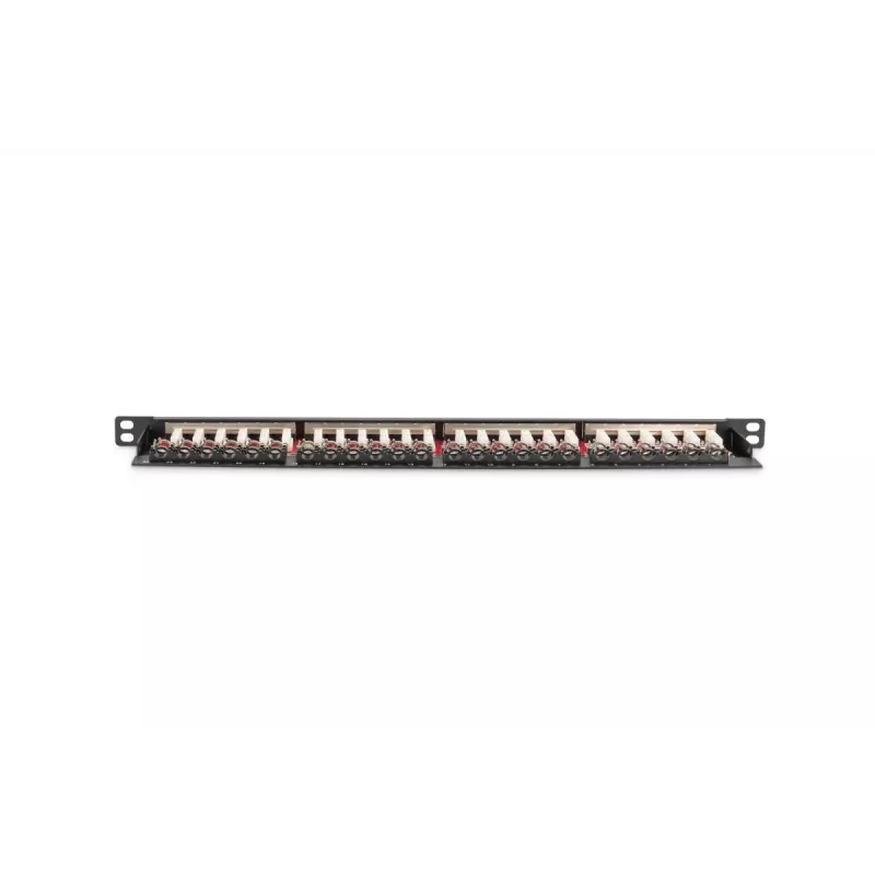 DIGITUS Patch panel CAT6a schermato 24 porte 0,5HE (dn91624sslea)