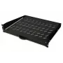 DIGITUS ripiano estraibile 2U per armadi da 450 mm di profondità 88x483x352 mm, fino a 30 kg, nero (RAL 9005)
