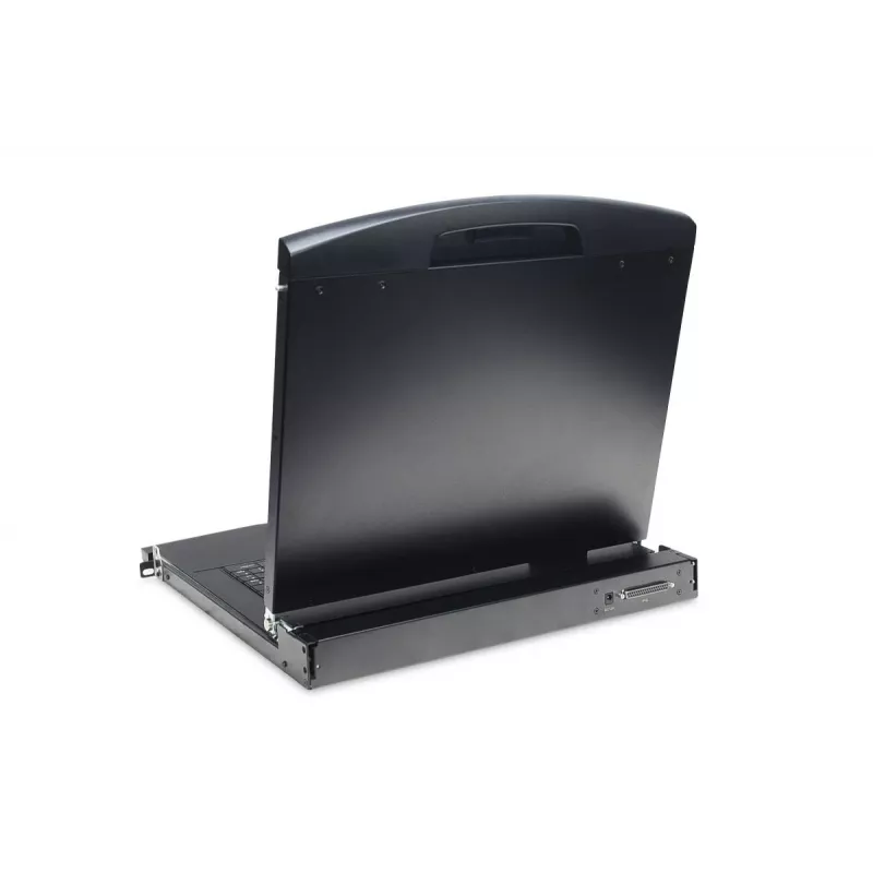 DIGITUS DS-72211-3GE console KVM LCD da 19 pollici, VGA a 16 porte, touchpad, tastiera tedesca