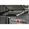 DIGITUS DS-72211-3GE console KVM LCD da 19 pollici, VGA a 16 porte, touchpad, tastiera tedesca