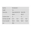 DIGITUS cavo patch in fibra ottica, LC su LC multimodale, OM5, 50/125 µ, duplex lunghezza 2 m