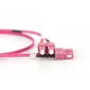 DIGITUS cavo patch in fibra ottica, SC su SC multimodale OM4 - 50/125 µ, duplex, colore RAL4003 lunghezza 2 m