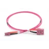 DIGITUS cavo patch in fibra ottica, LC su SC multimodale OM4 - 50/125 µ, duplex, colore RAL4003, lunghezza 5 m