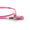 DIGITUS cavo patch in fibra ottica, LC su SC multimodale OM4 – 50/125 µ, duplex, colore RAL4003, lunghezza 10 m