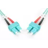DIGITUS cavo patch in fibra ottica, SC su SC multimodale 50/125 µ, duplex lunghezza 1 m classe OM3