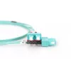 DIGITUS cavo patch in fibra ottica, SC su SC multimodale 50/125 µ, duplex lunghezza 1 m classe OM3