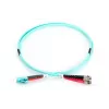 DIGITUS cavo patch in fibra ottica, LC su ST multimodale 50/125 µ, duplex lunghezza 3 m classe OM3