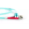 DIGITUS cavo patch in fibra ottica, LC su ST multimodale 50/125 µ, duplex lunghezza 5 m classe OM3