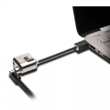 Kensington MiniSaver Mobile Keyed Lock, 1,8 m, Kensington, chiave, chiave piatta, acciaio al carbonio, nero