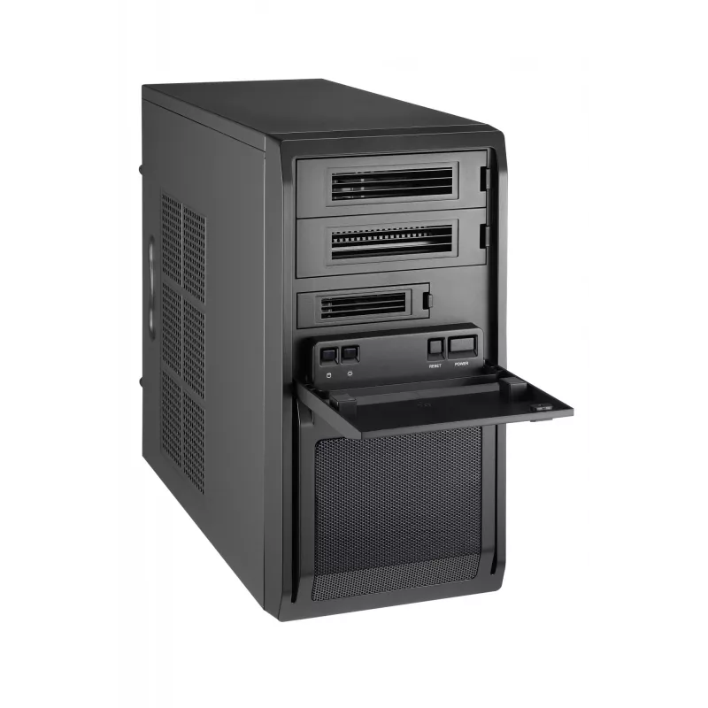 Chieftec LT-01B-350GPB case per computer mini tower nero 250 W