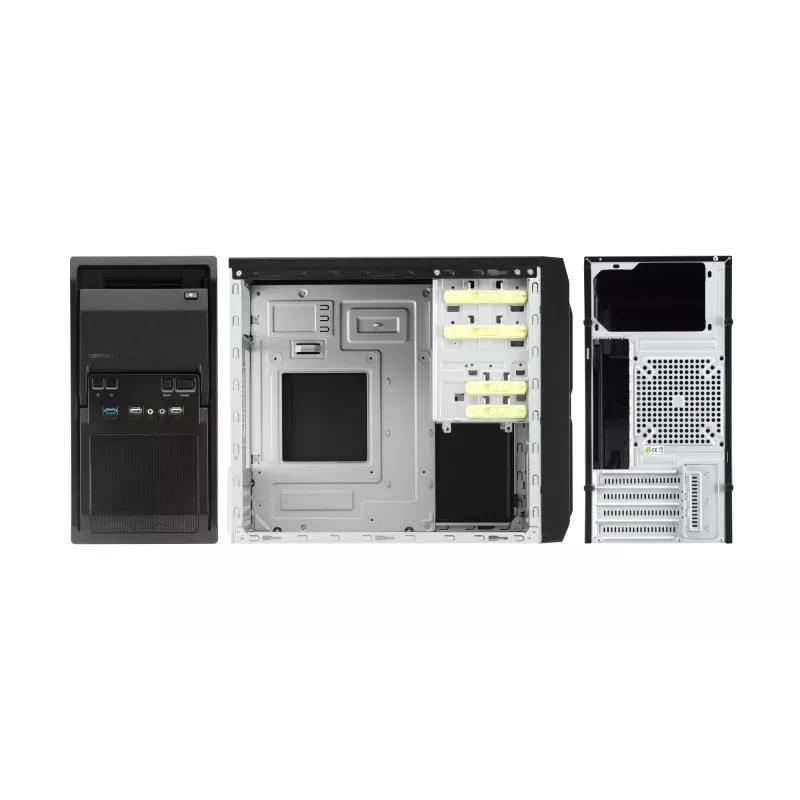 Chieftec LT-01B-350GPB case per computer mini tower nero 250 W